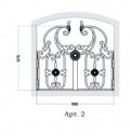 Каминная решетка Арт. 2
