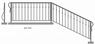 Кованые перила Арт. 5-02