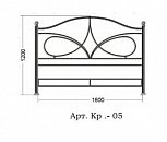 Спинка кровати Арт. Кр.-05