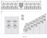 Кованые перила Арт. 5-121