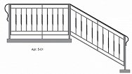 Кованые перила Арт. 5-01