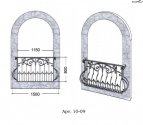 Французский балкон Арт. 10-09